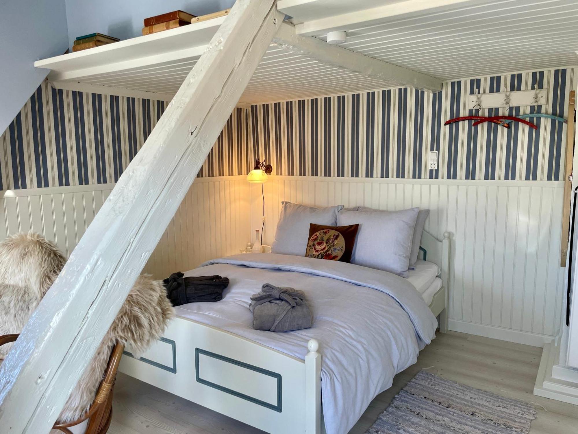 Deluxe-dobbeltværelse med balkon.