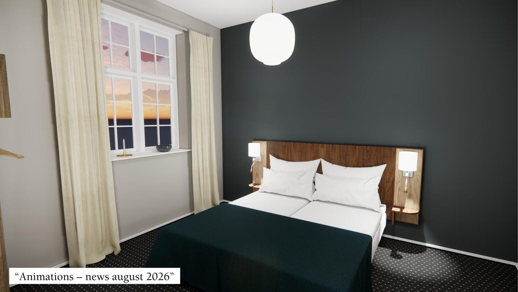 Apartamento de 2 dormitorios con terraza y vistas al lago