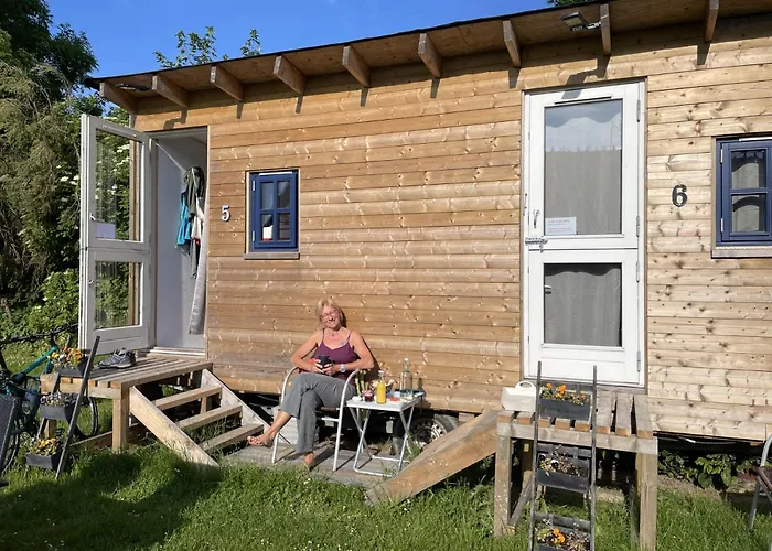 Campingvognen på Nyord
